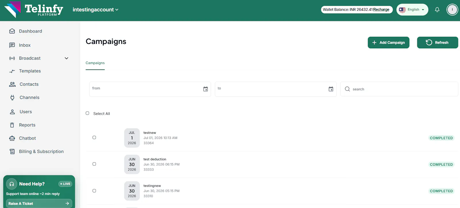 Telinfy by GreenAds Global screenshot 2