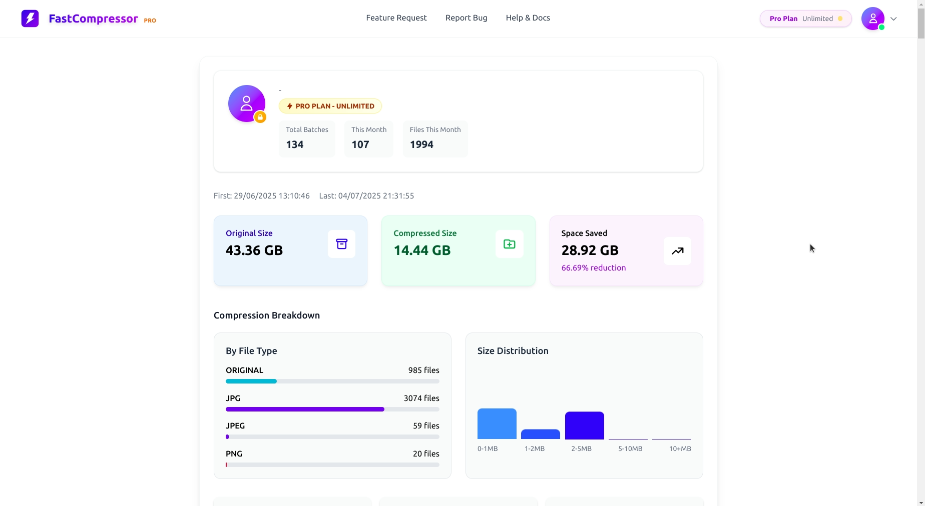 FastCompressor - Compresión de imagen fuera de línea.Privado y rápido. media 4