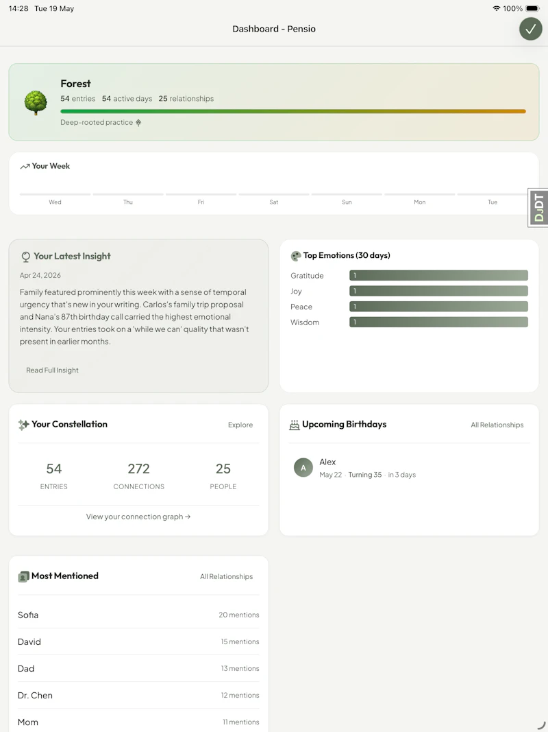 Pensio screenshot 12