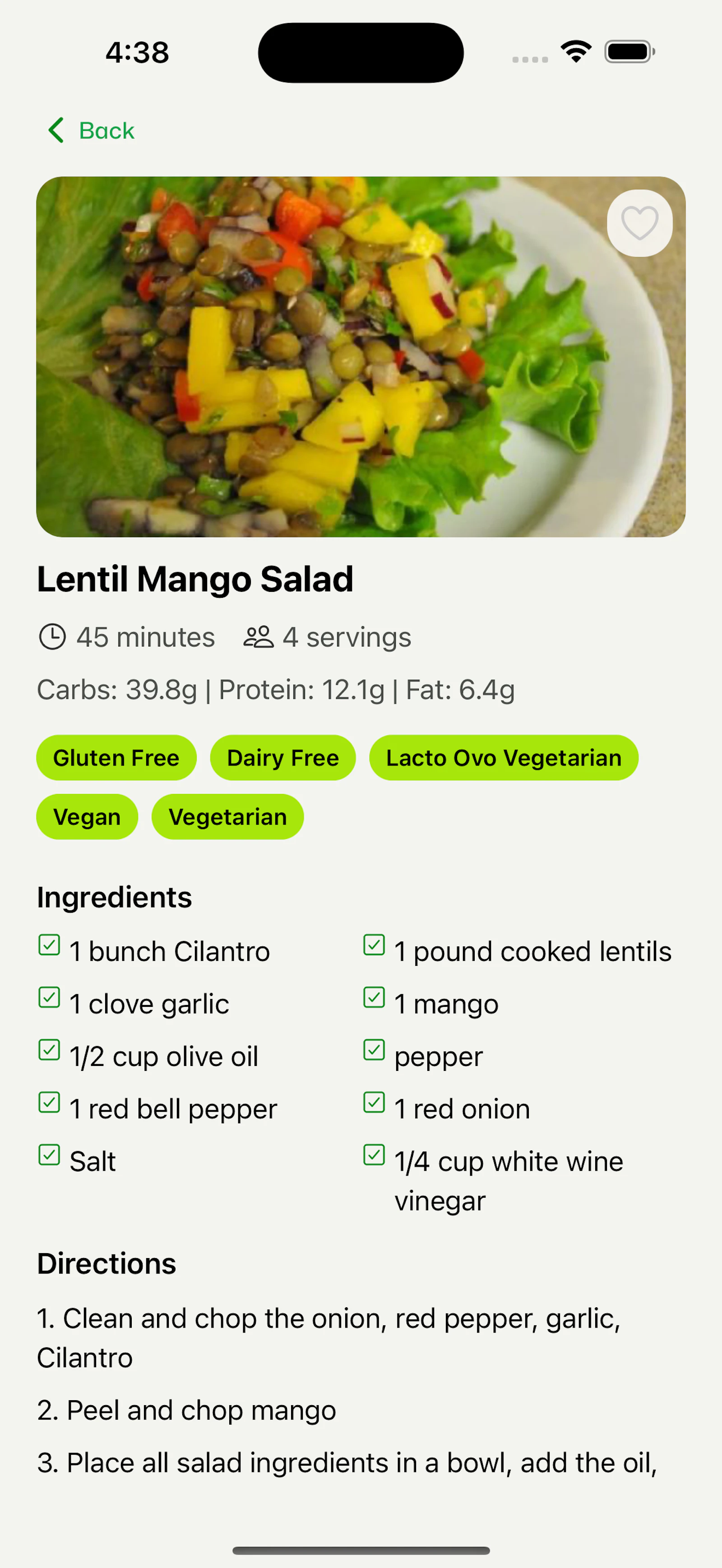 In2Eat screenshot 5