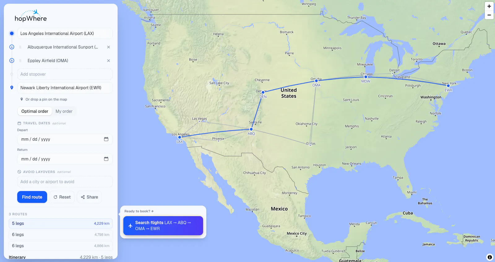 Hopwhere screenshot 2
