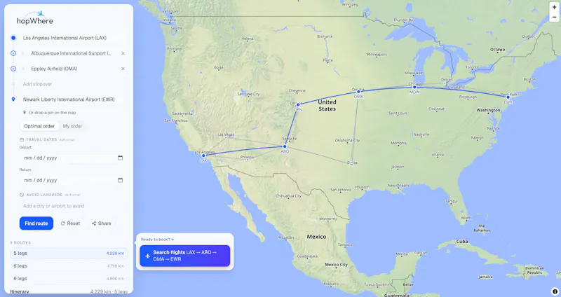 Hopwhere screenshot 2