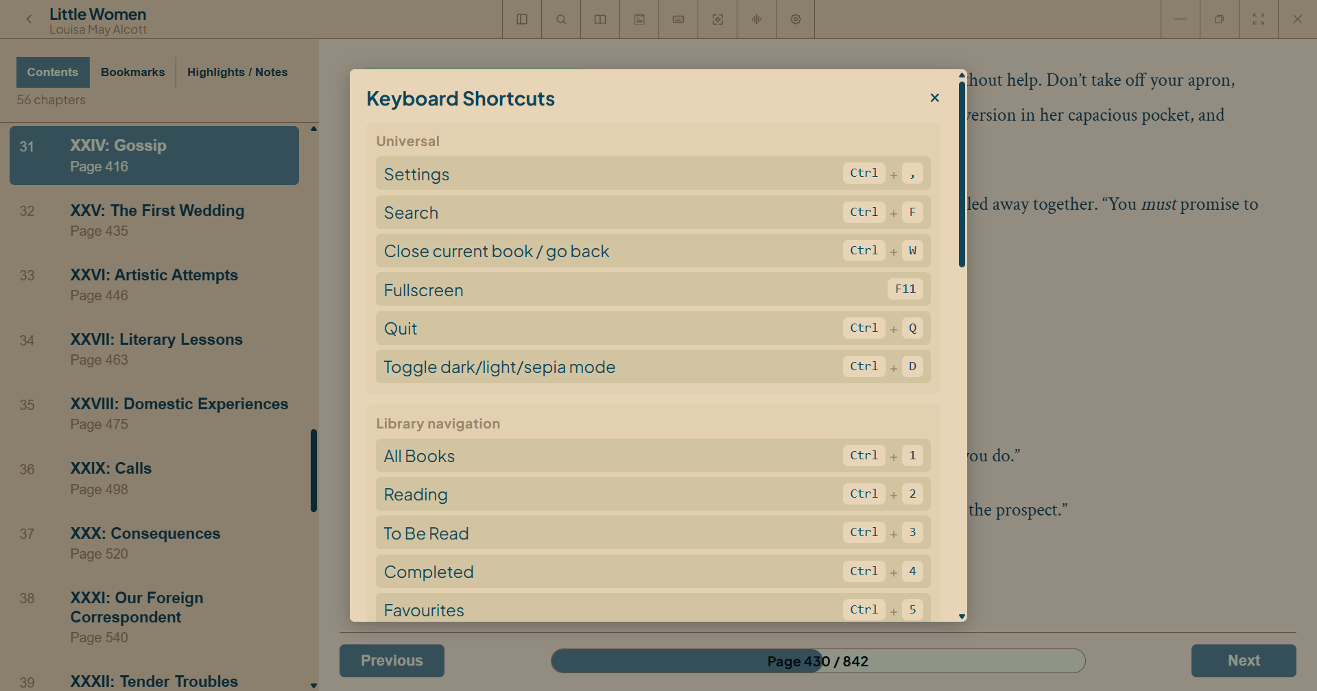 Repose - Focused Desktop EPUB reader gallery image