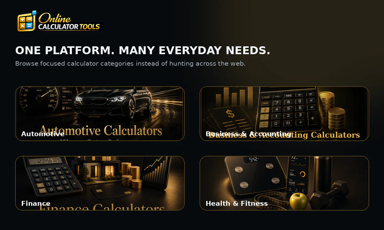Online Calculator Tools gallery image