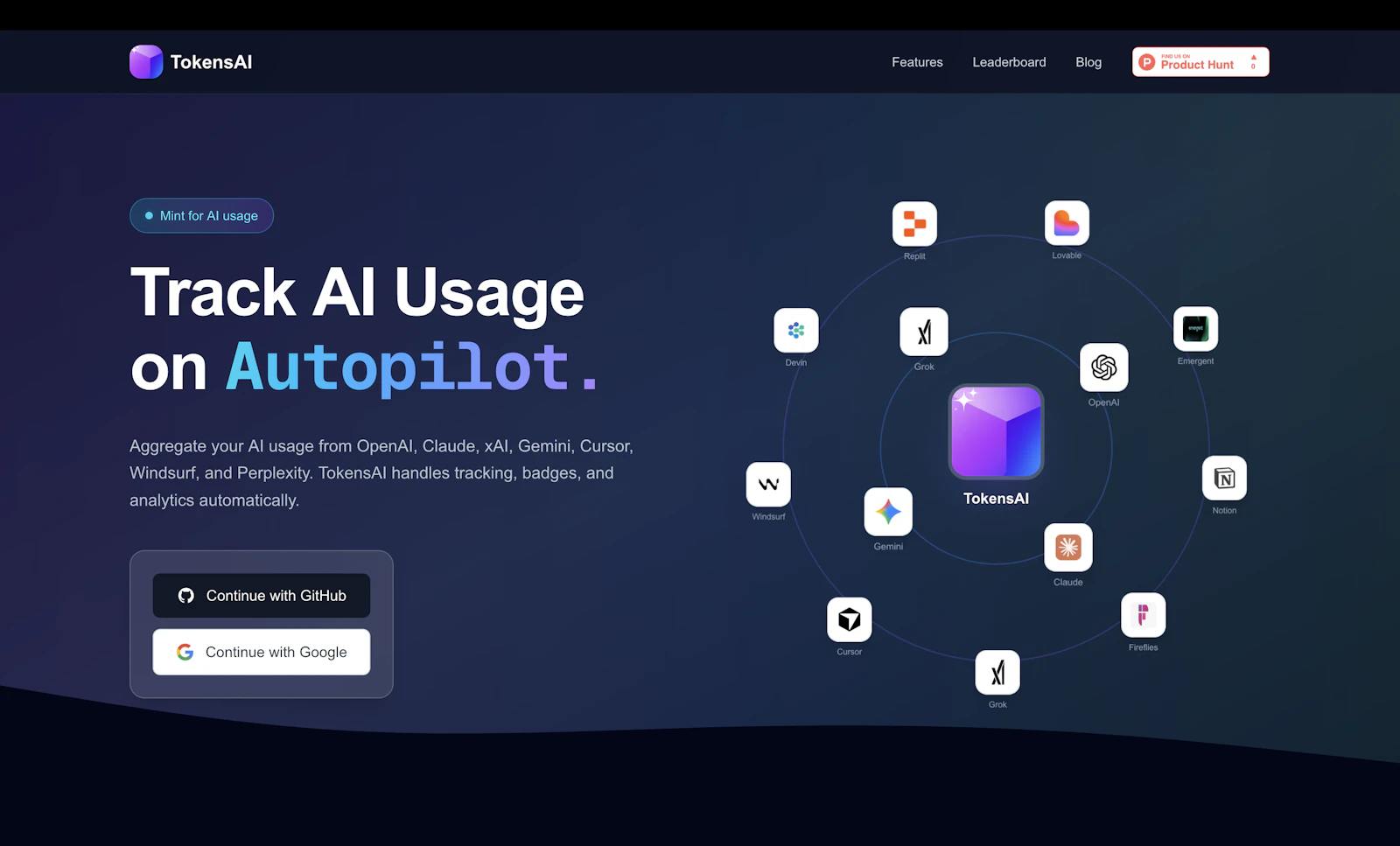 TokensAI screenshot 2