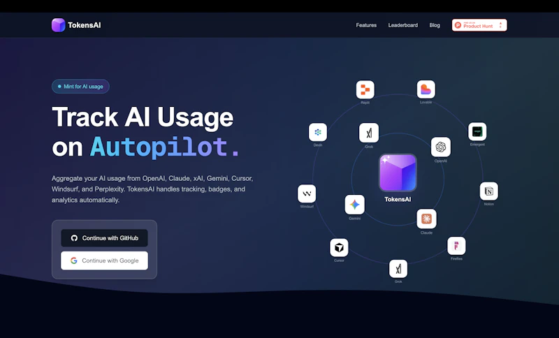 TokensAI screenshot 2