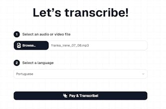 transcribe4u gallery image
