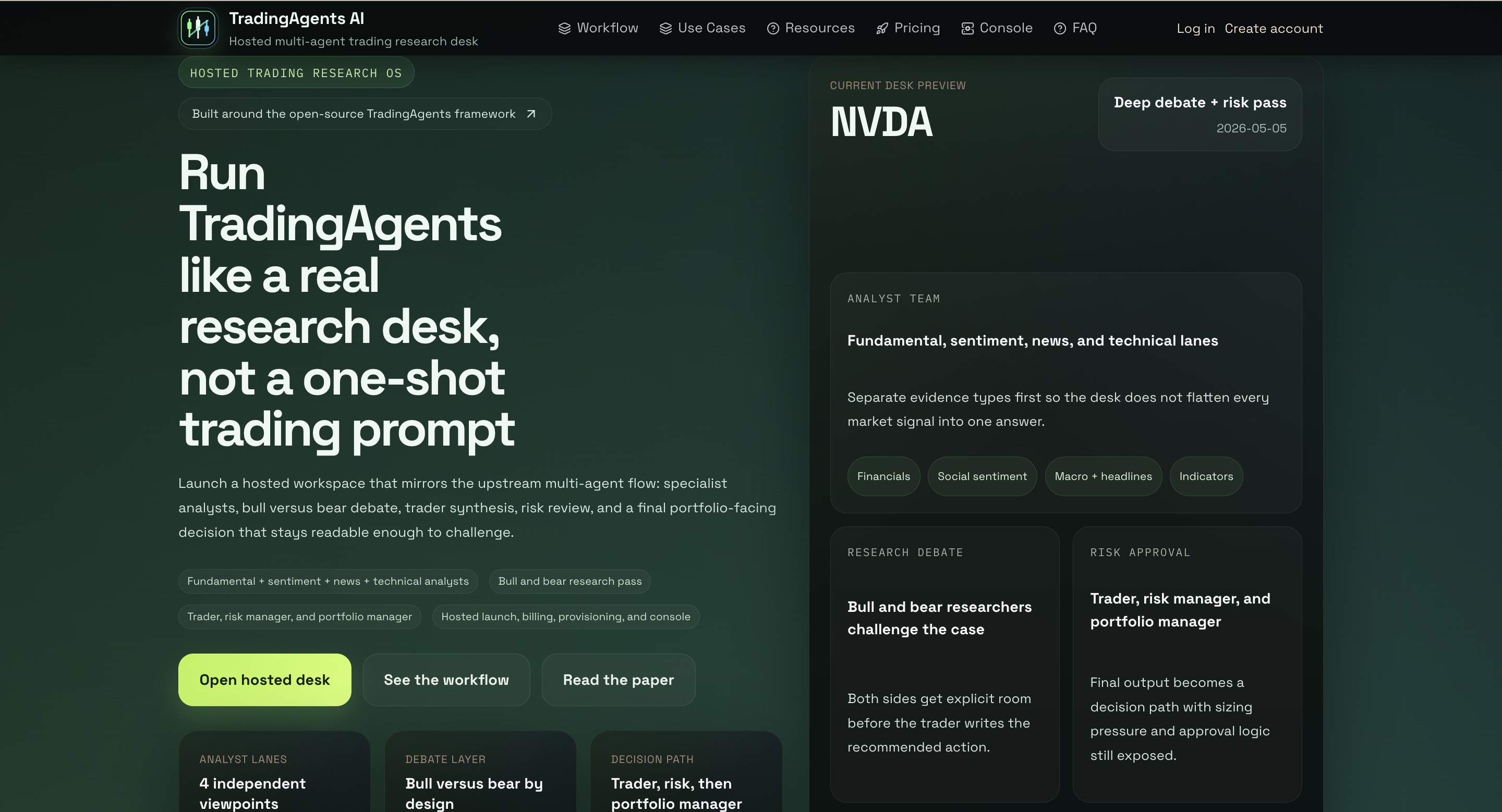 TradingAgents AI gallery image
