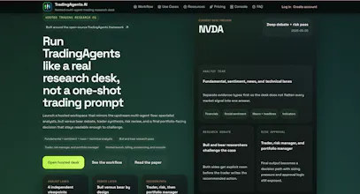 TradingAgents AI gallery image