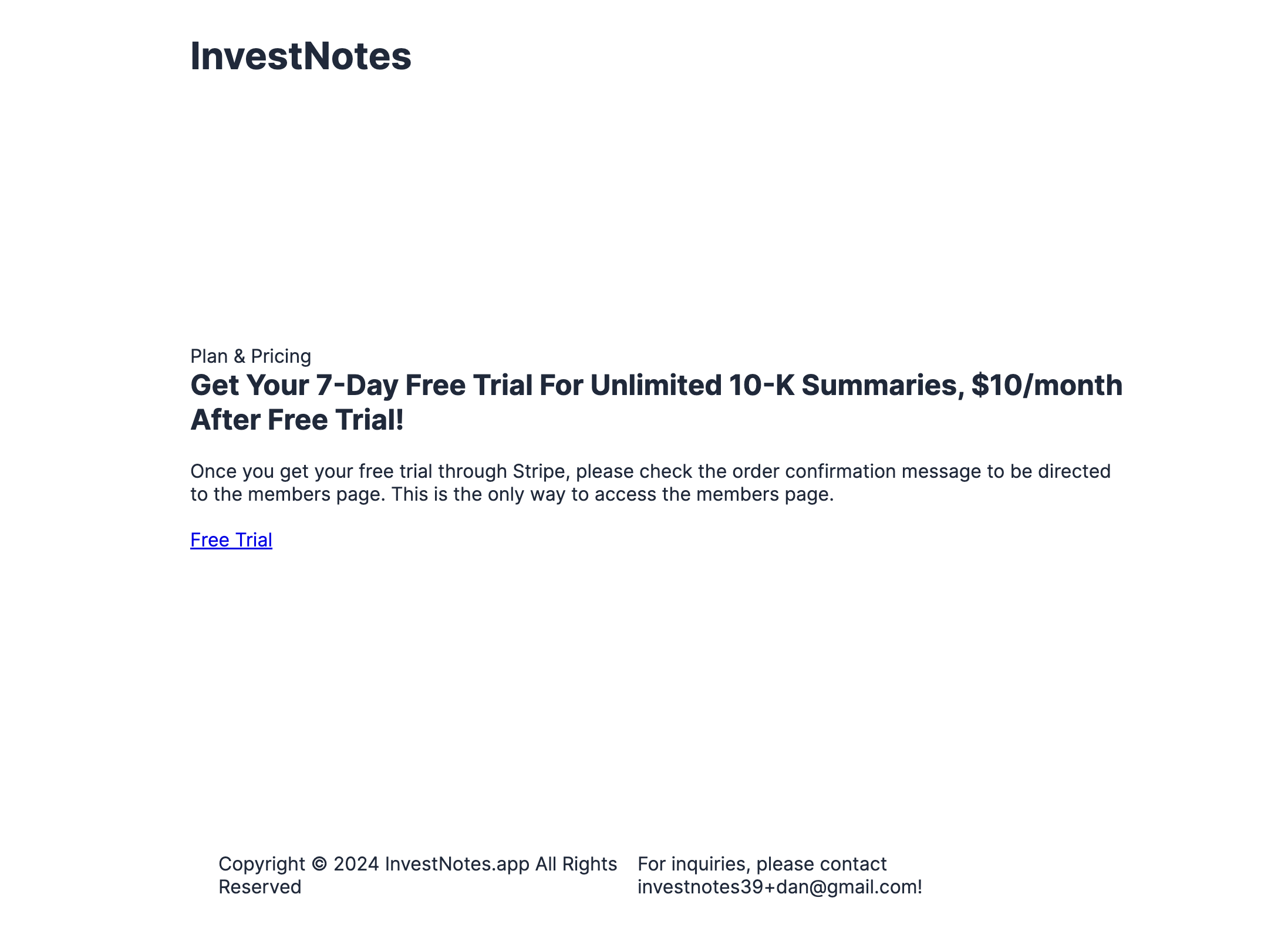 InvestNotes gallery image