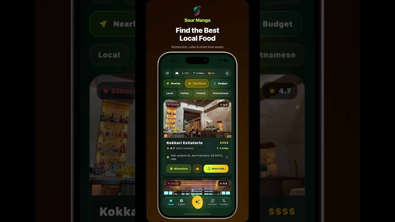 Sour Mango : AI Travel Companion gallery image