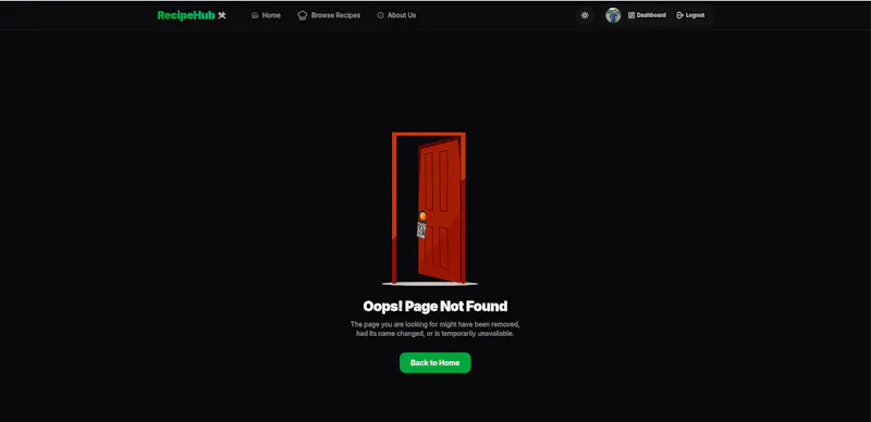 RecipeHub screenshot 2