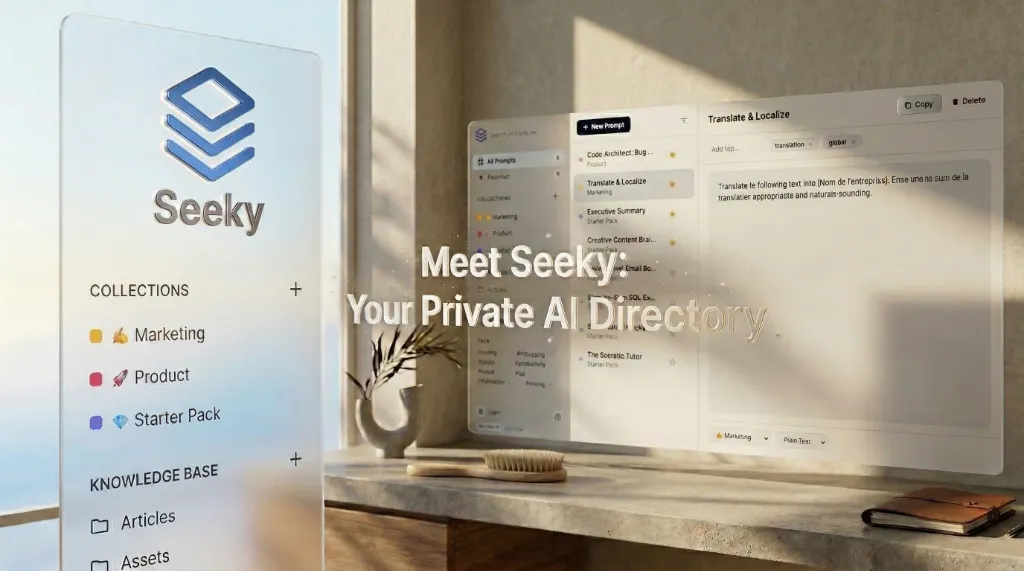 Seeky product banner