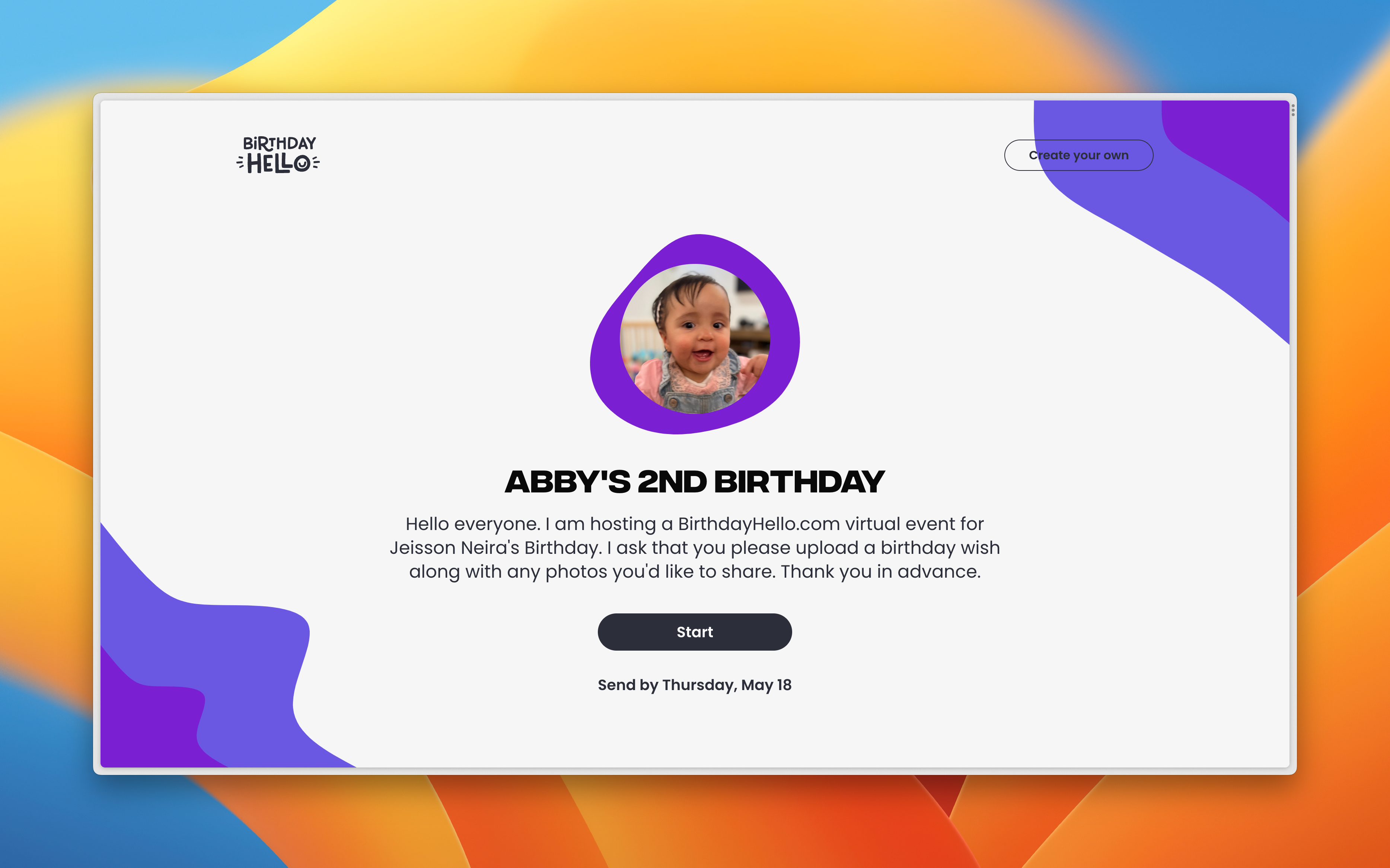 생일 인사 - 생일을 잊을 수없는 기억으로 바꿉니다 미디어 9