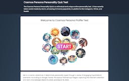 Cosmos Persona Personality Quiz Test media 1
