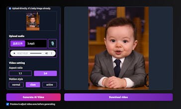 Baby AI Video Generator gallery image