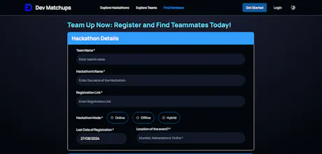 DevMatchups gallery image