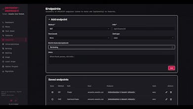 Pentester-dashboard gallery image