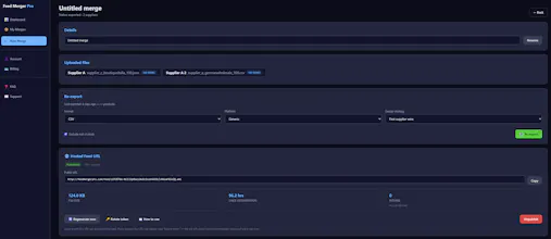 Feed Merger Pro gallery image