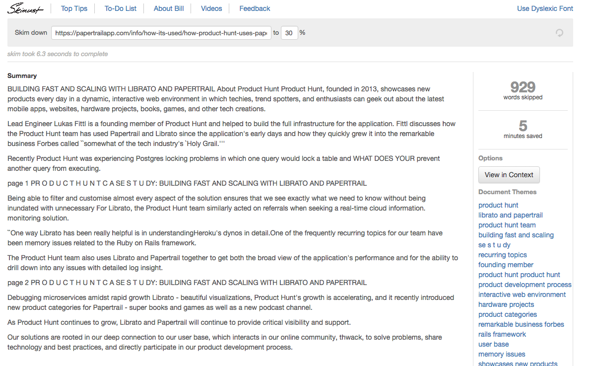 Skimcast gallery image