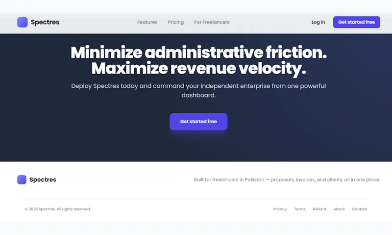 Spectres-Freelancer OS screenshot 6
