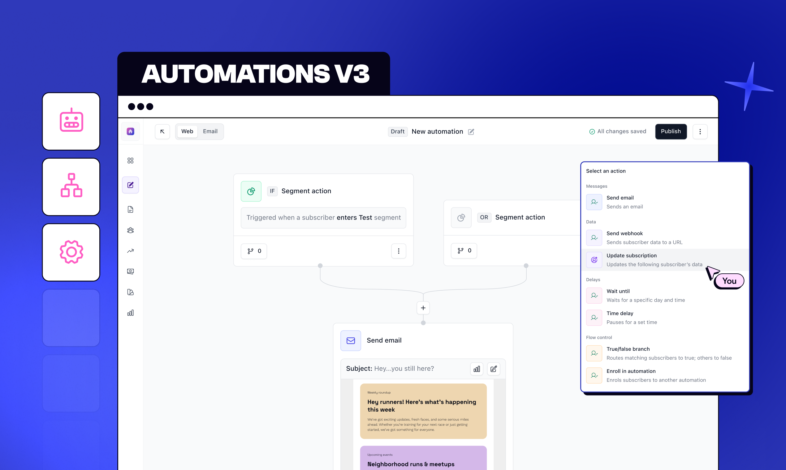 Advanced Automations - Main product screenshot demonstrating key features and user interface