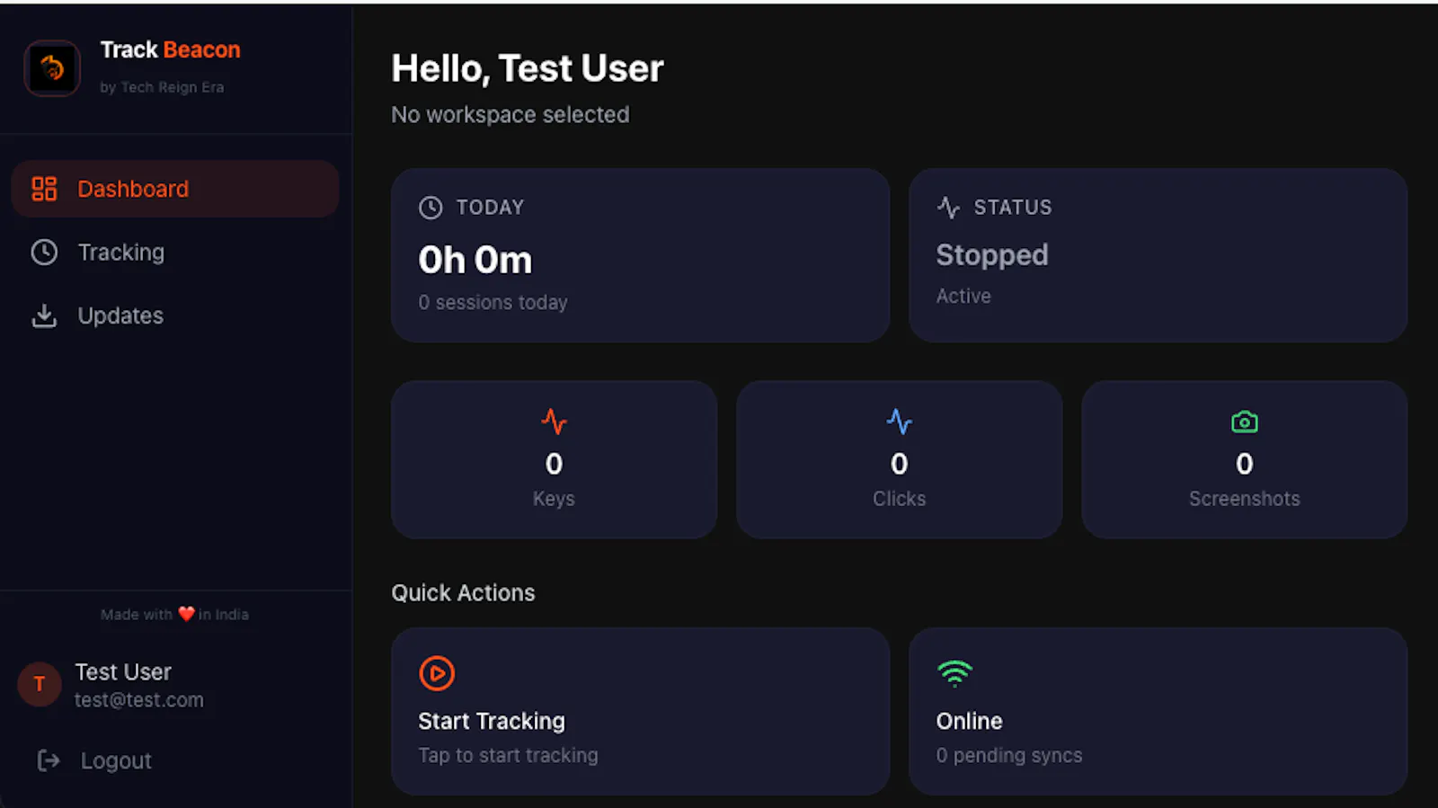 Track Beacon screenshot 2