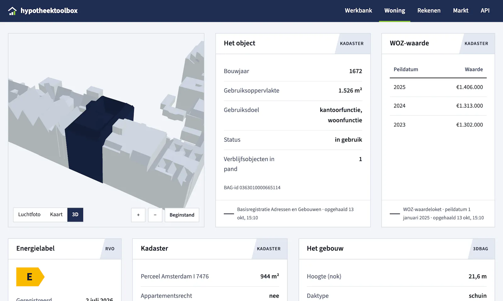 Hypotheektoolbox screenshot 3
