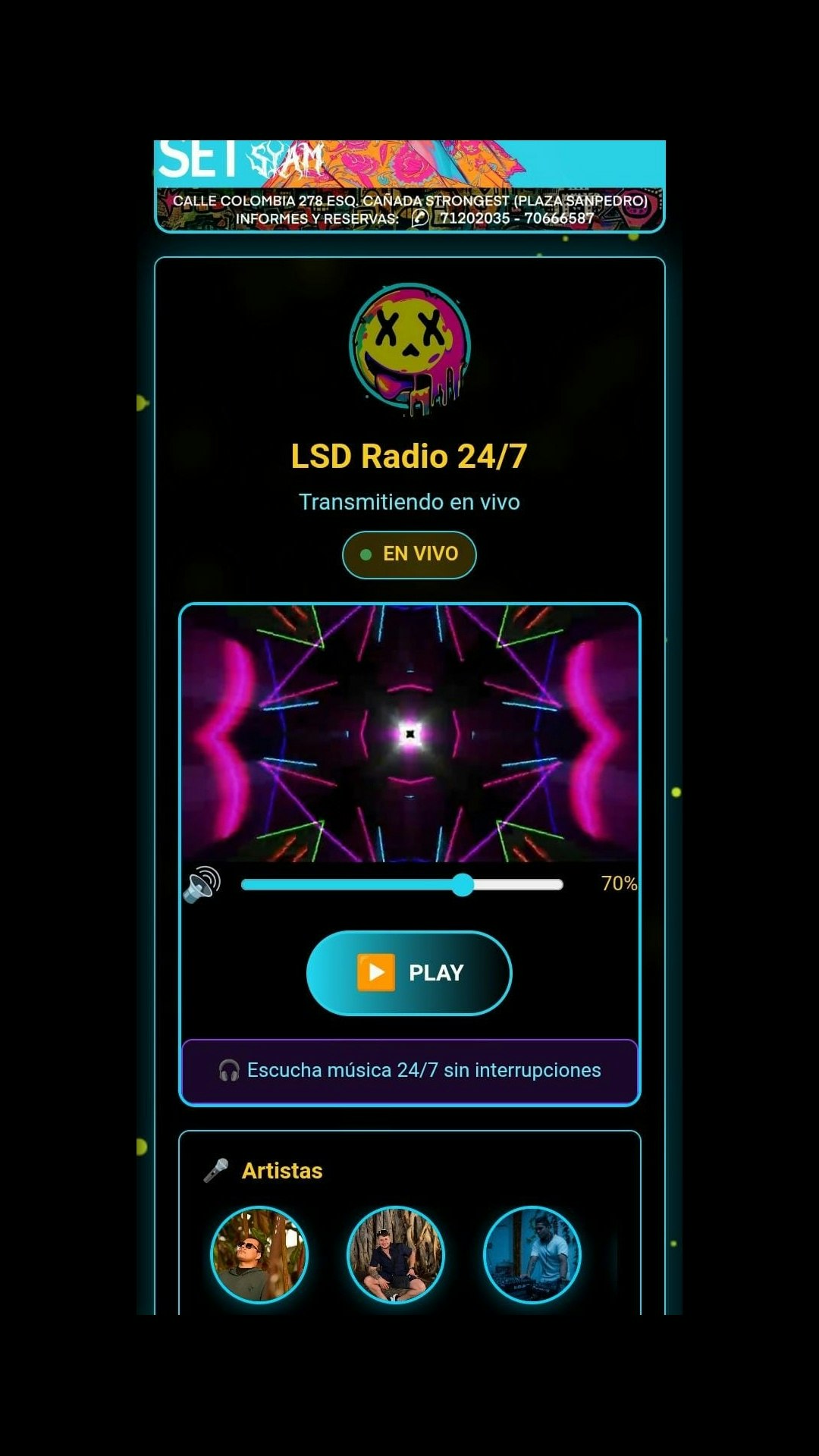 LSD Radio Online 24/7 gallery image