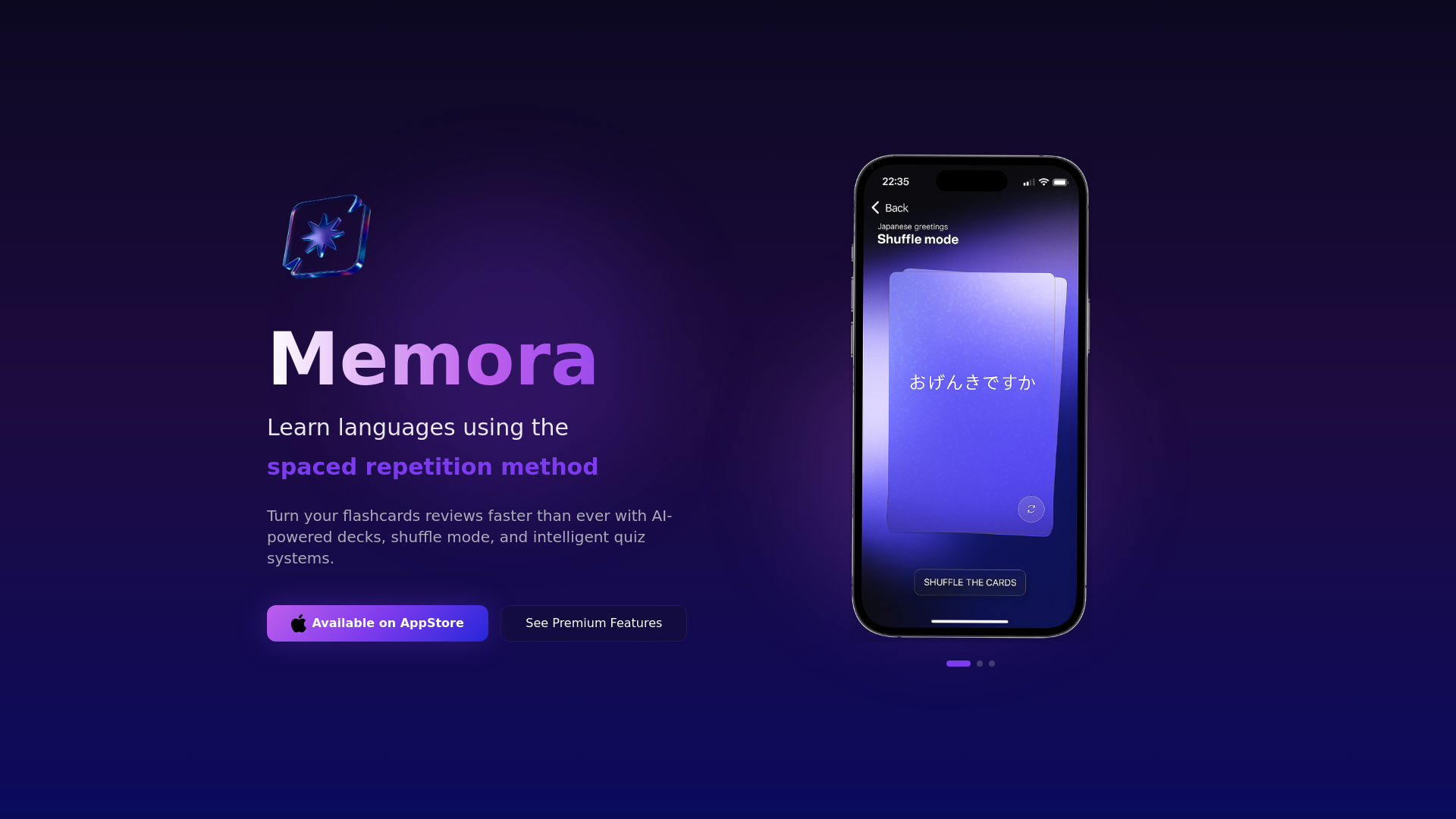Memora screenshot 1
