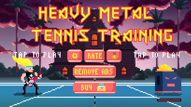 Heavy Metal Tennis Training gallery image