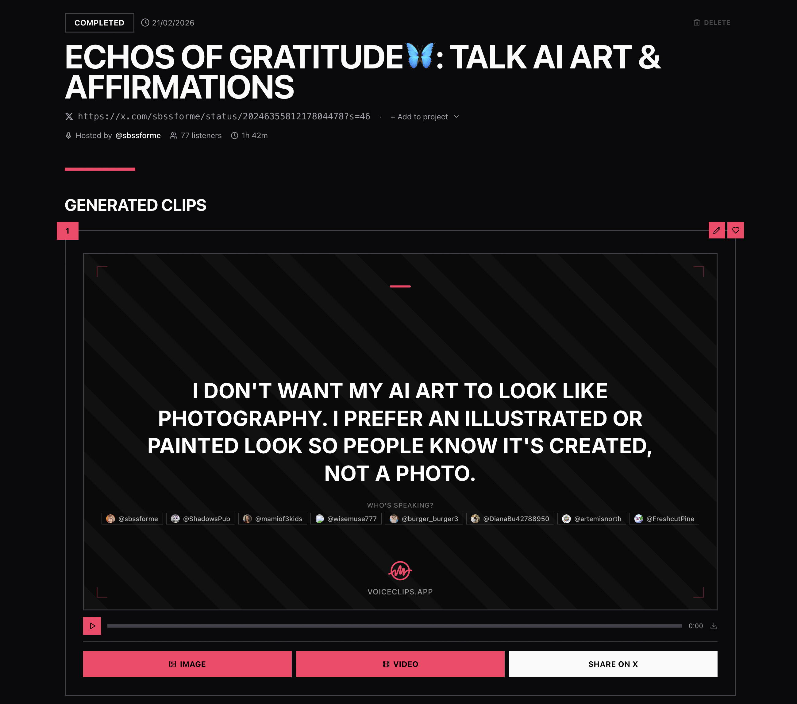 VoiceClips gallery image