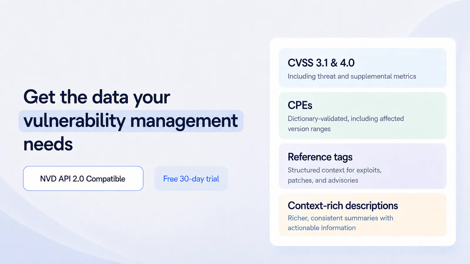 NVD API screenshot 1