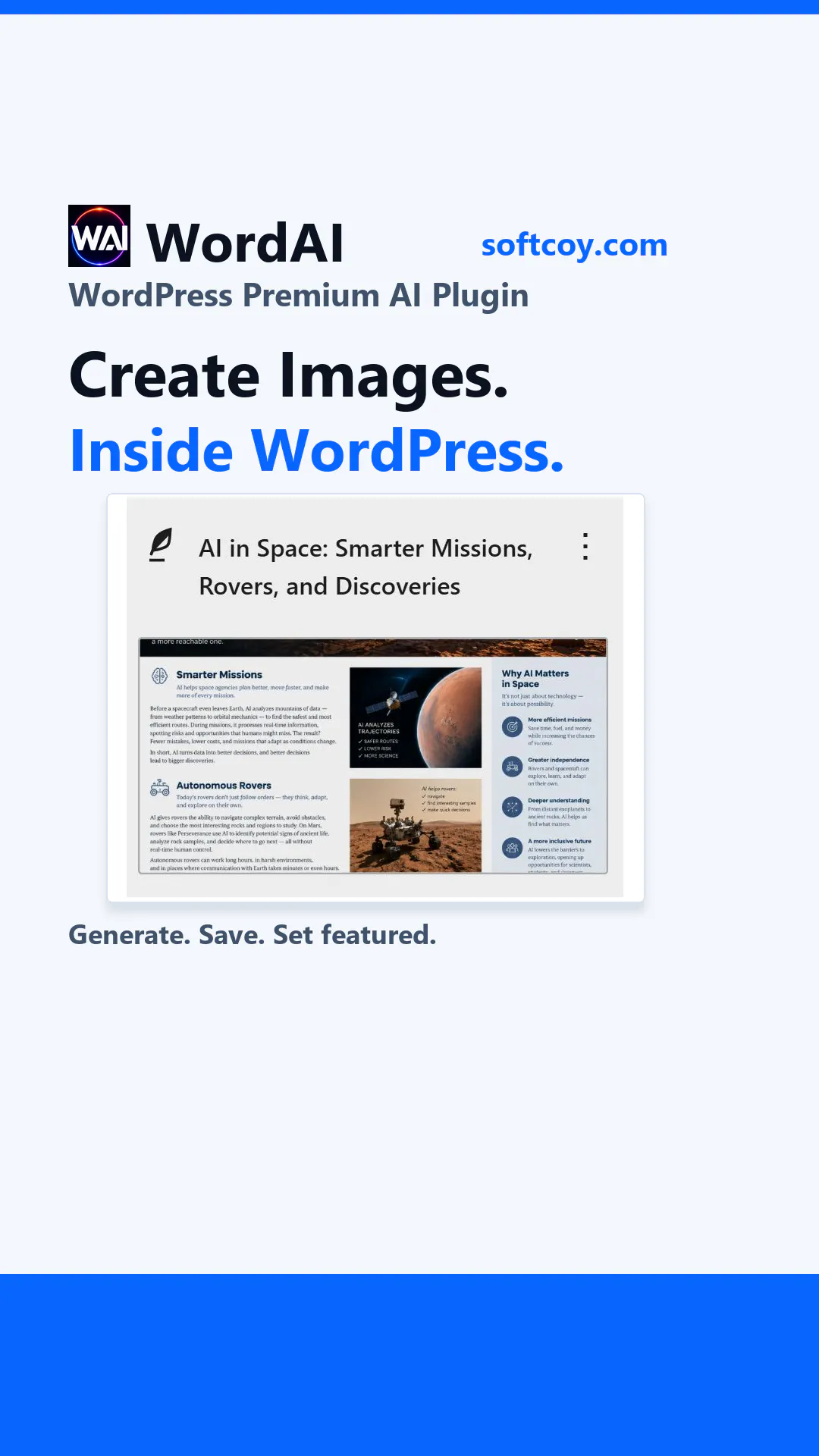 WordAI – AI Toolkit for WordPress gallery image