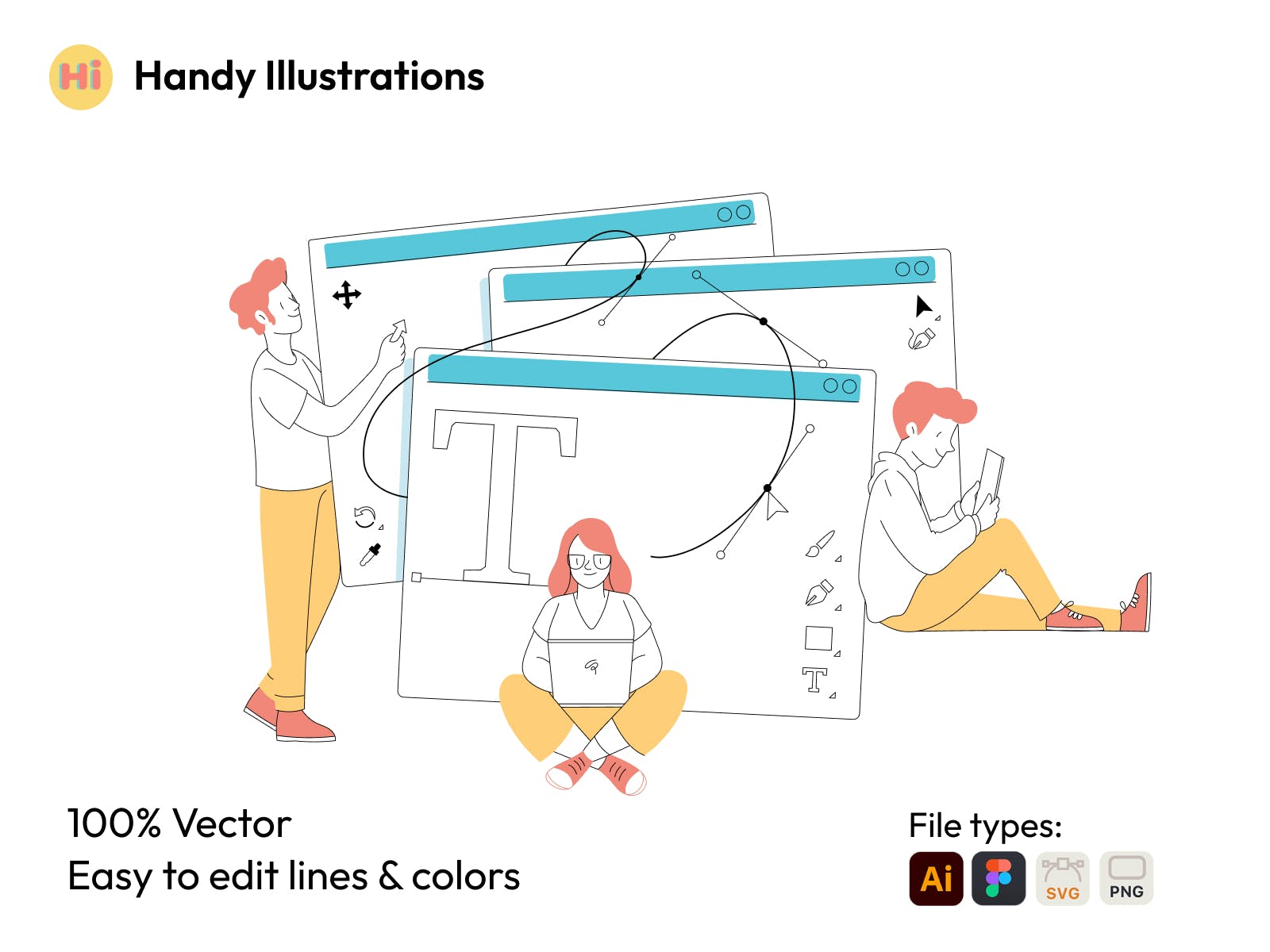 Handy Illustrations media 2
