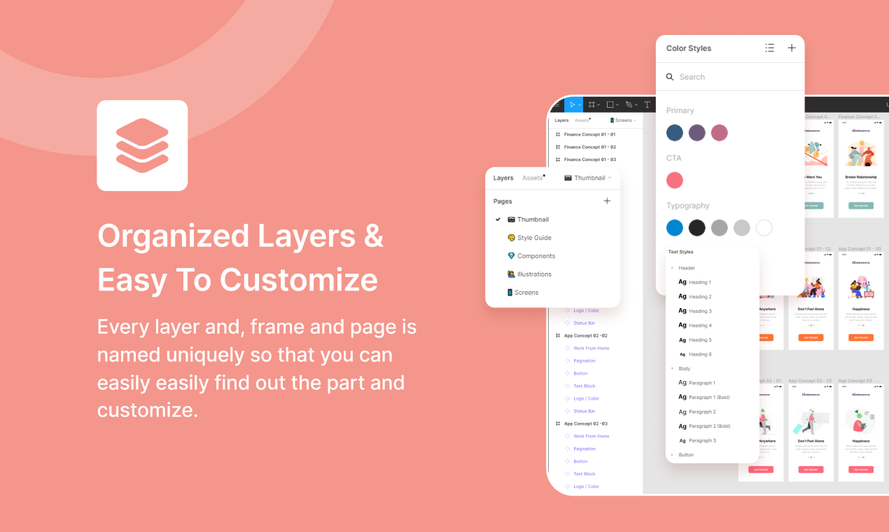Onboarding UI Kit gallery image