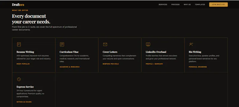 Draftora screenshot 2