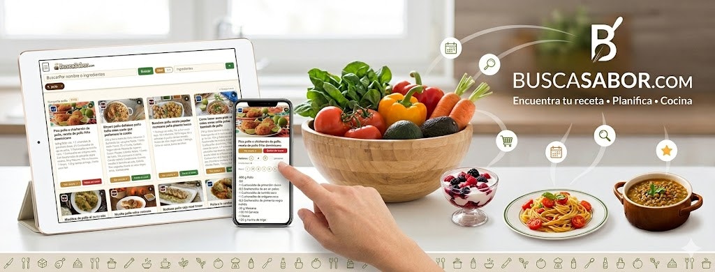 BuscaSabor - Main product screenshot demonstrating key features and user interface