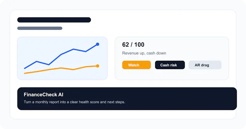 FinanceCheck AI screenshot 1