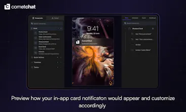 Interactive card messages for chat gallery image