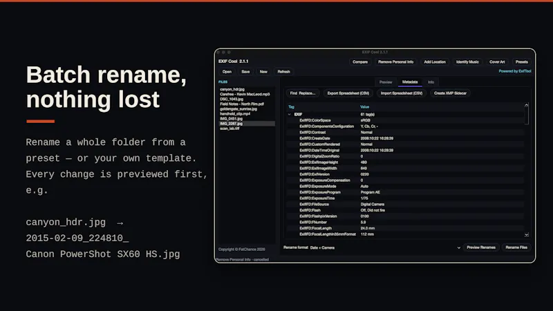 EXIF Cool screenshot 4
