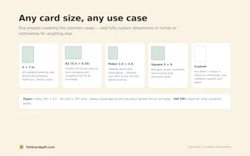 FoldCardPDF gallery image