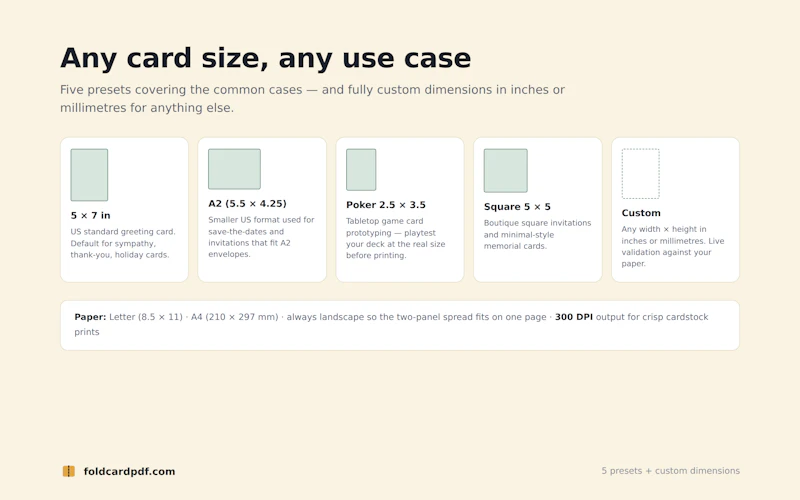 FoldCardPDF screenshot 4