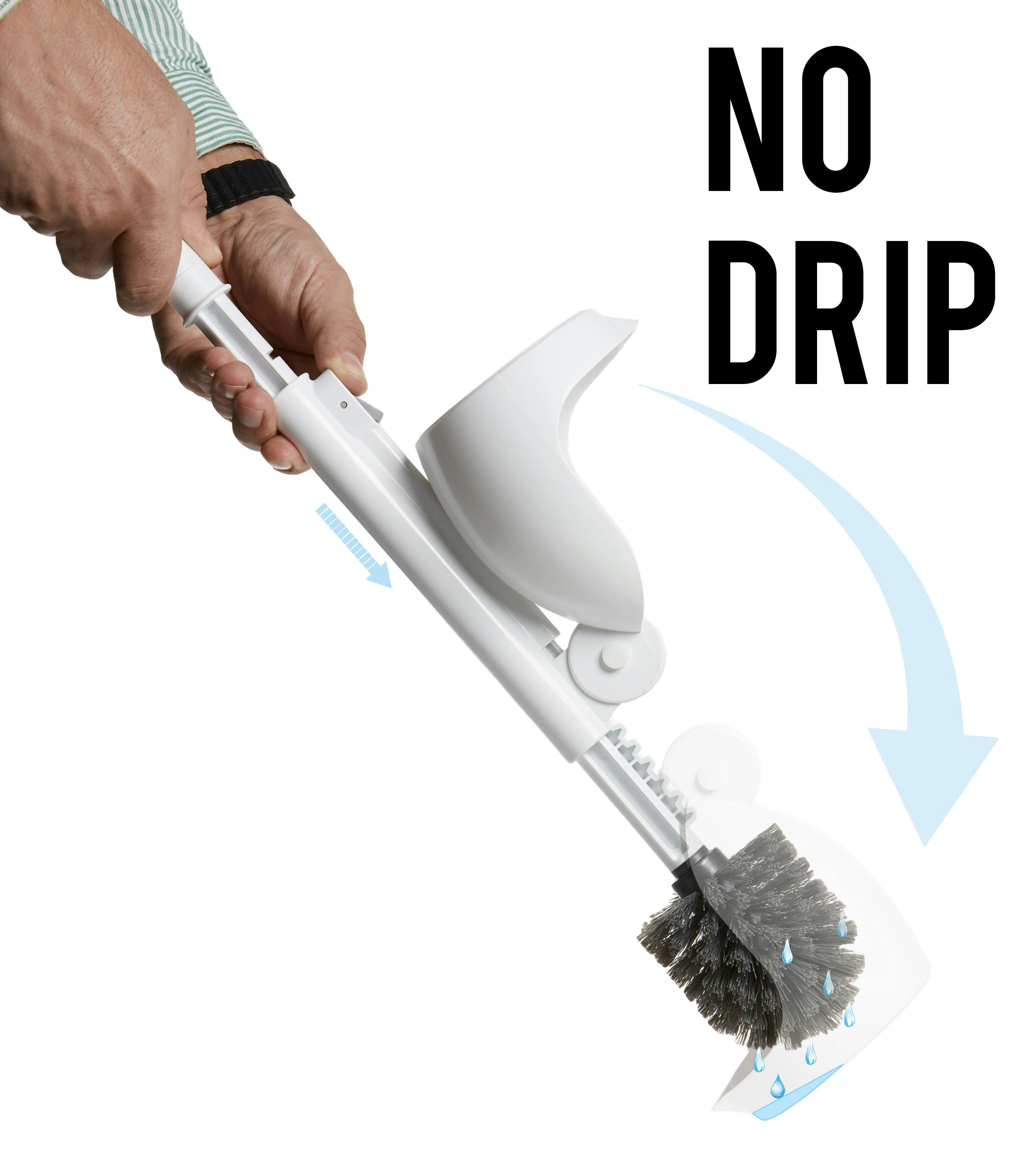 Drip-Free Toilet Brush