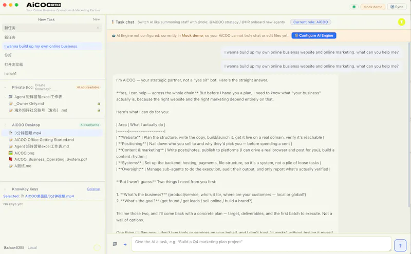 AiCOO screenshot 3