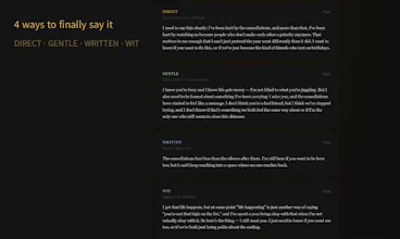 Unsaid gallery image