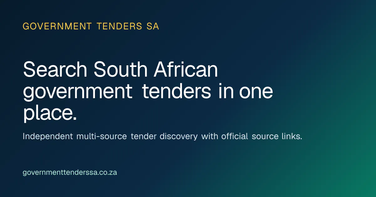 Government Tenders SA gallery image