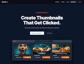ThumbnAI — YouTube Thumbnail Generator gallery image