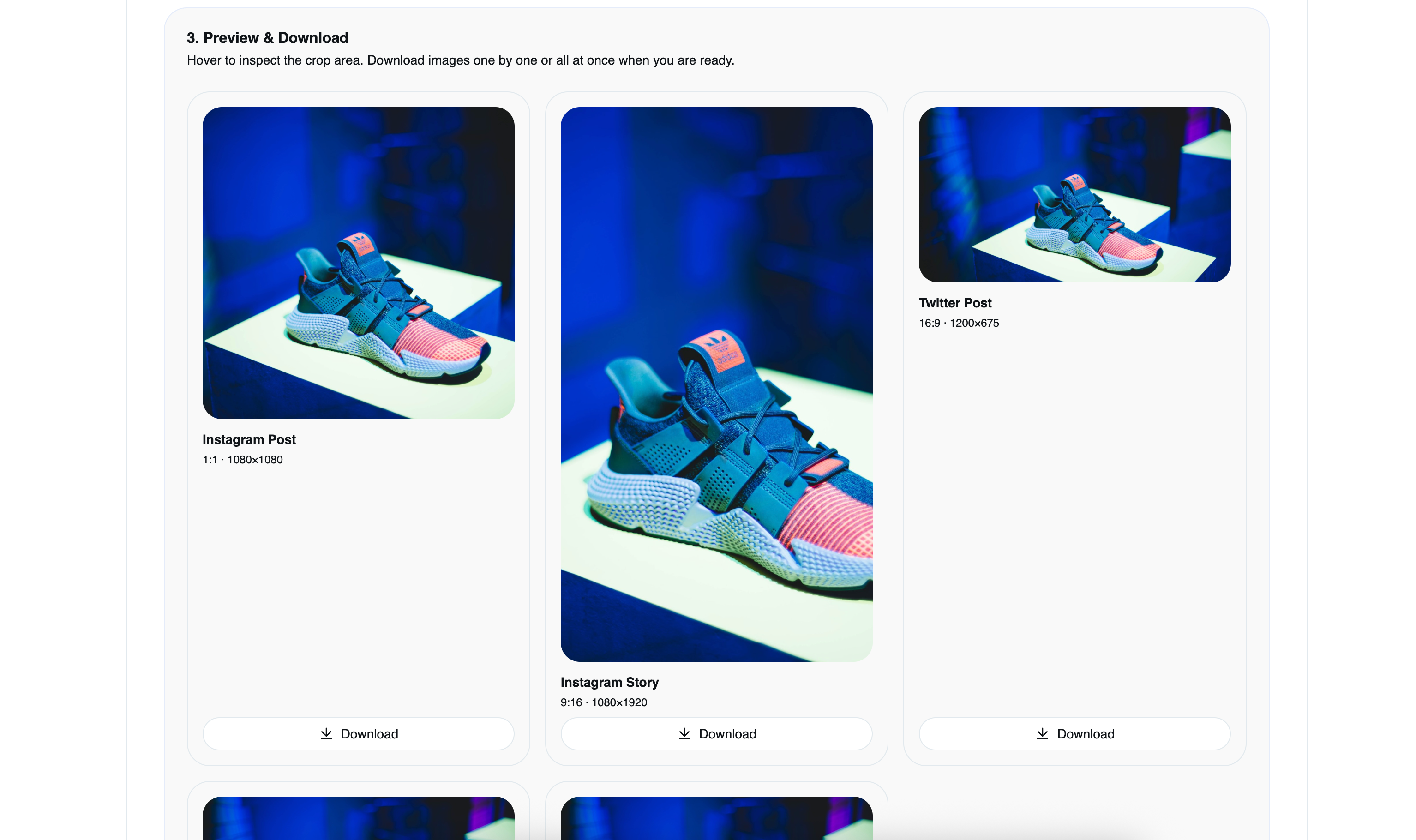 AICrop — Smart AI Image Resizer gallery image