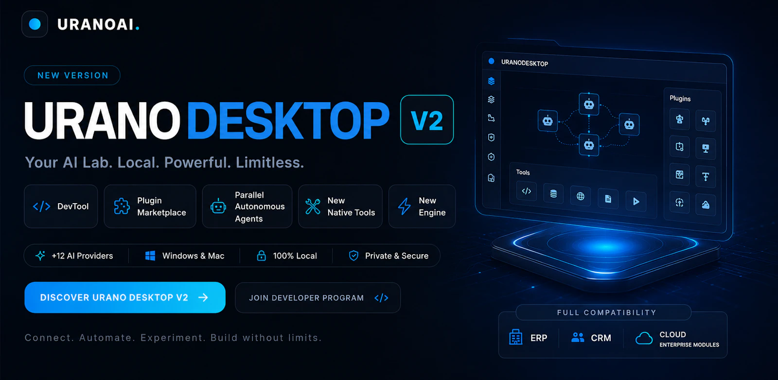 Urano Desktop screenshot 2